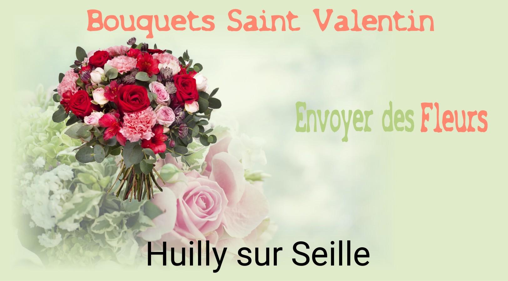 Roses de Saint-Valentin livrées à Huilly-sur-Seille